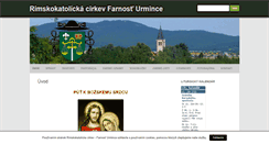 Desktop Screenshot of farnosturmince.sk